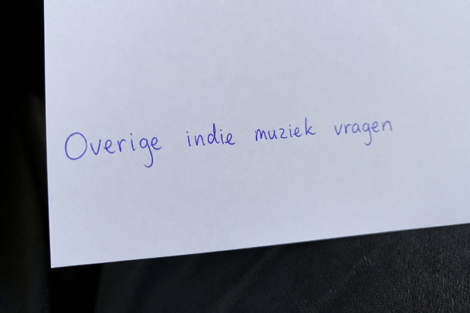 Overige alternatieve rock vragen